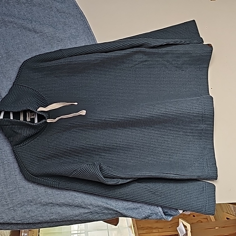 LL Bean waffle knit top